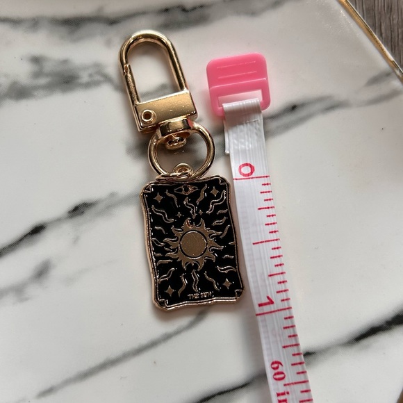 NWOT Tarot Card Keychain The Sun - Picture 2 of 4